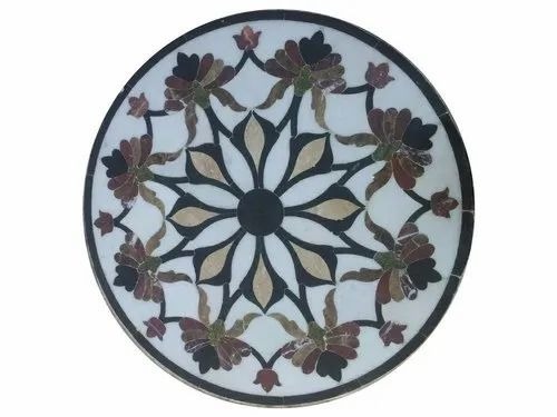 Marble Inlay Table Top