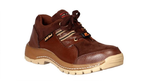 Men Brown Safety Shoes