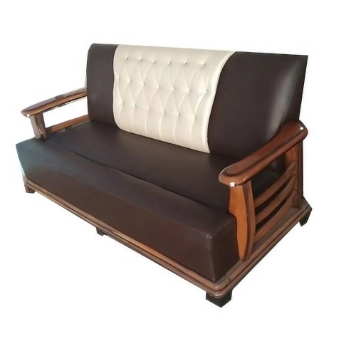 Three Seater Wooden Sofa