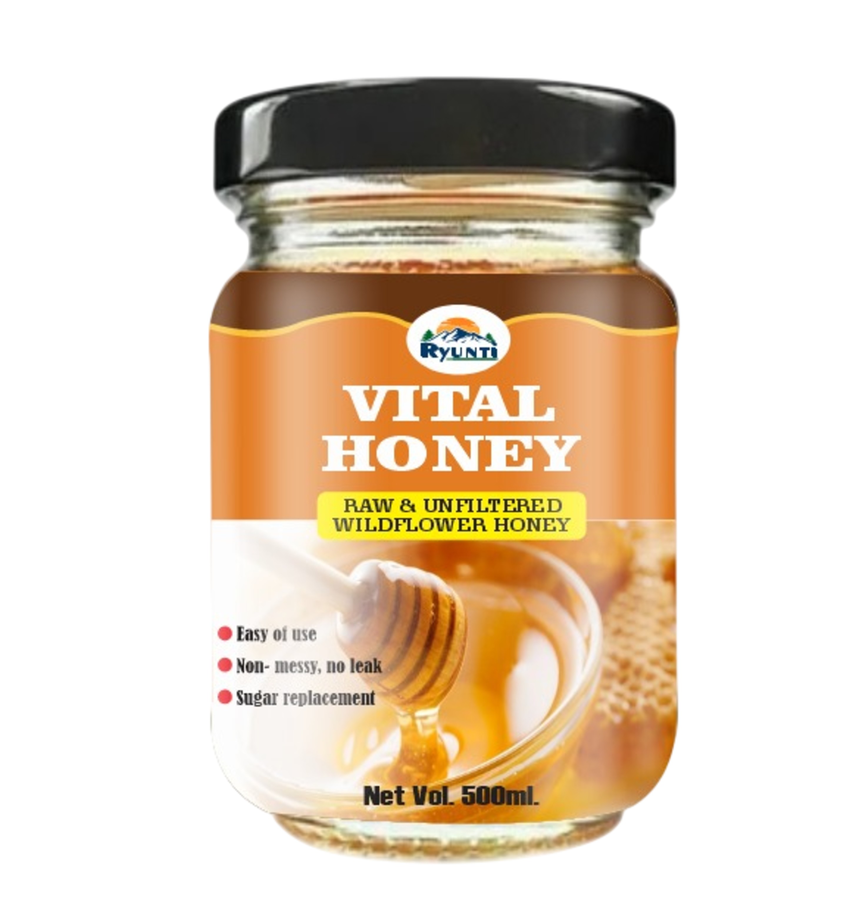 Vital Honey 500Ml - Additives: No Additives