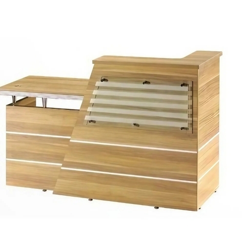 Wooden Office Reception Table