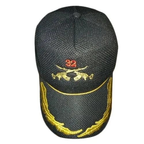 Black Net Cap
