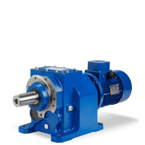 Inline helical gear box