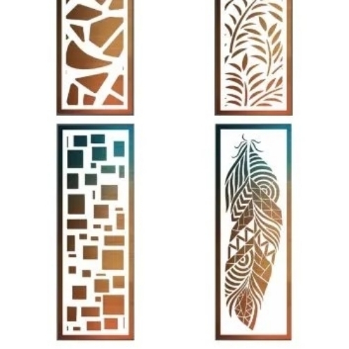 Laser cutting partion