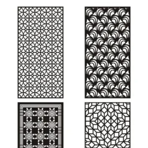 Laser cutting partion