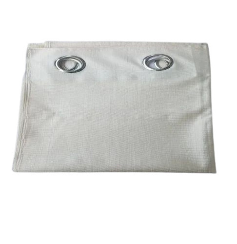 White Door Plain Curtain