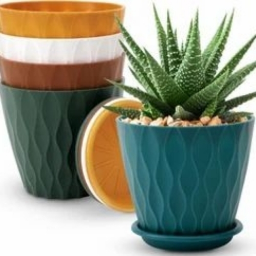 6 Inch Plastic Flower Pot