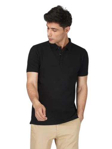 Black Polo T Shirt