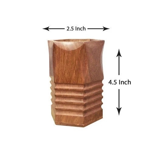 Handicraft Wooden Pen Holder