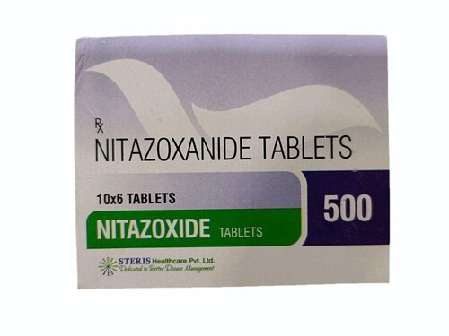 Nizonide Nitazoxanide Tablets 500 Mg - Grade: Medicine Grade