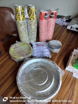 Paper Plates And Cups - Color: All Colors