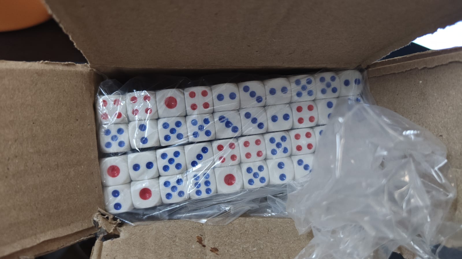 White Ludo Dice 12Mm - Designed For: Adults