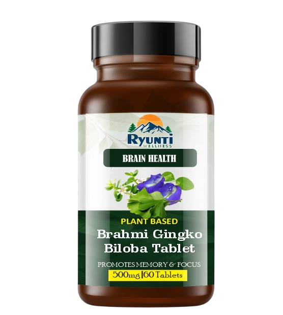 Brahmi Gingko Biloba Tablet Pack Of 60 Tablets - Age Group: For Adults