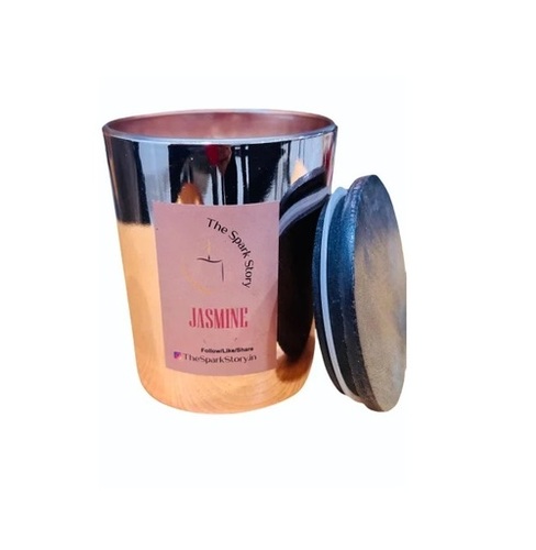 Jasmine Scent Jar Candle