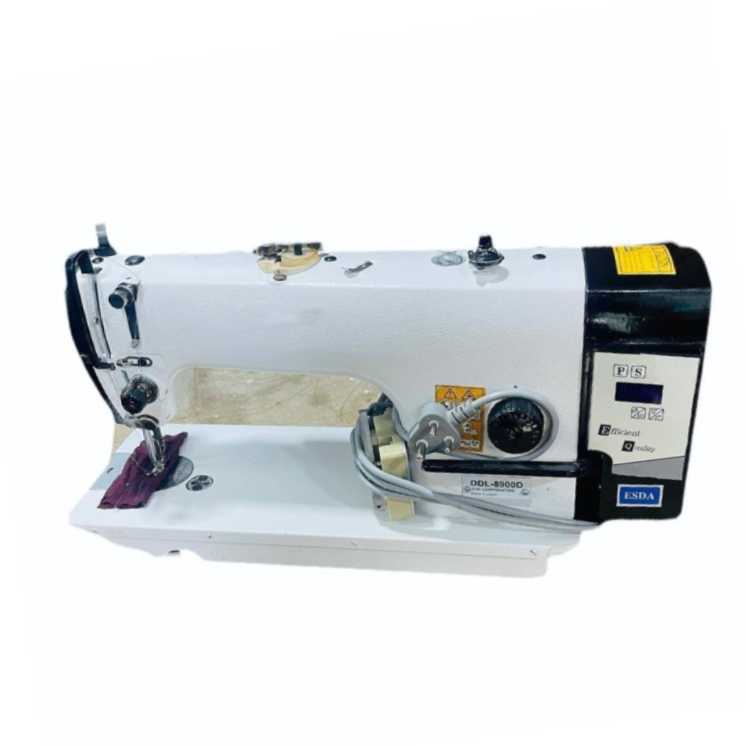 Mild Steel Industrial Sewing Machine - Color: Black