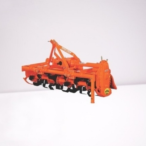 Orange 7 feet Mild Steel Tractor Rotavator for Agricultural uses