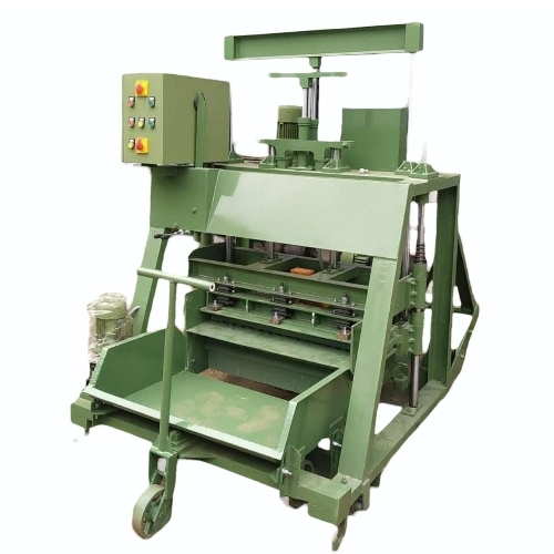 Premium Automatic Green Mild Steel Hydraulic Concrete Block Making Machine