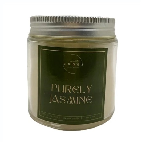 Purely Jasmine Scented Soy Wax Jar Candle