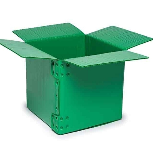 3 Ply Green Corrugated Box