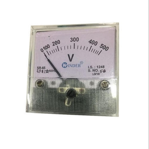 Acf Analog Panel Voltmeter