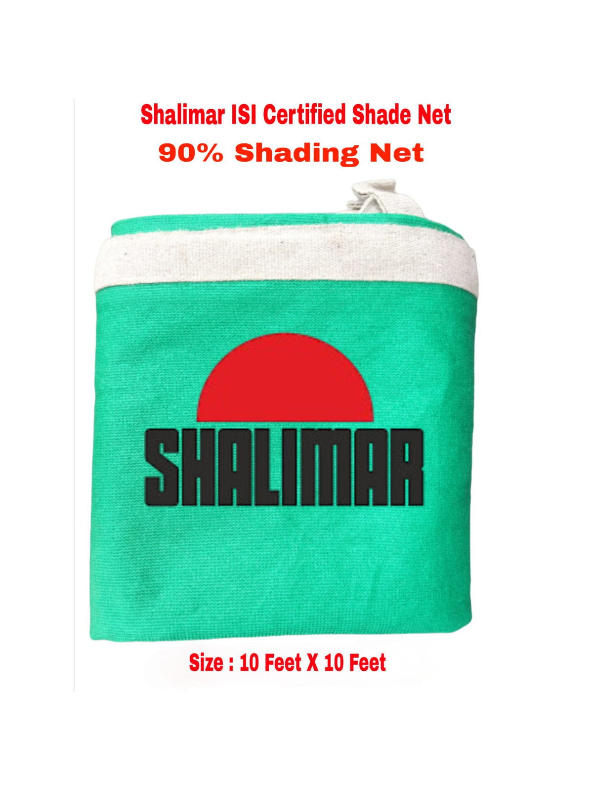 Green Shade Net 10X10