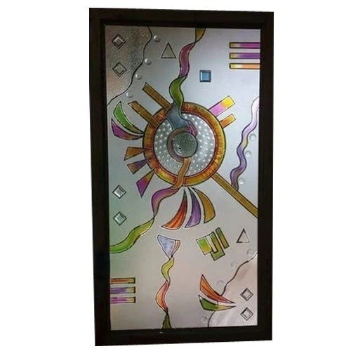 Printed Window Glass - Color: Comes In Various Colors