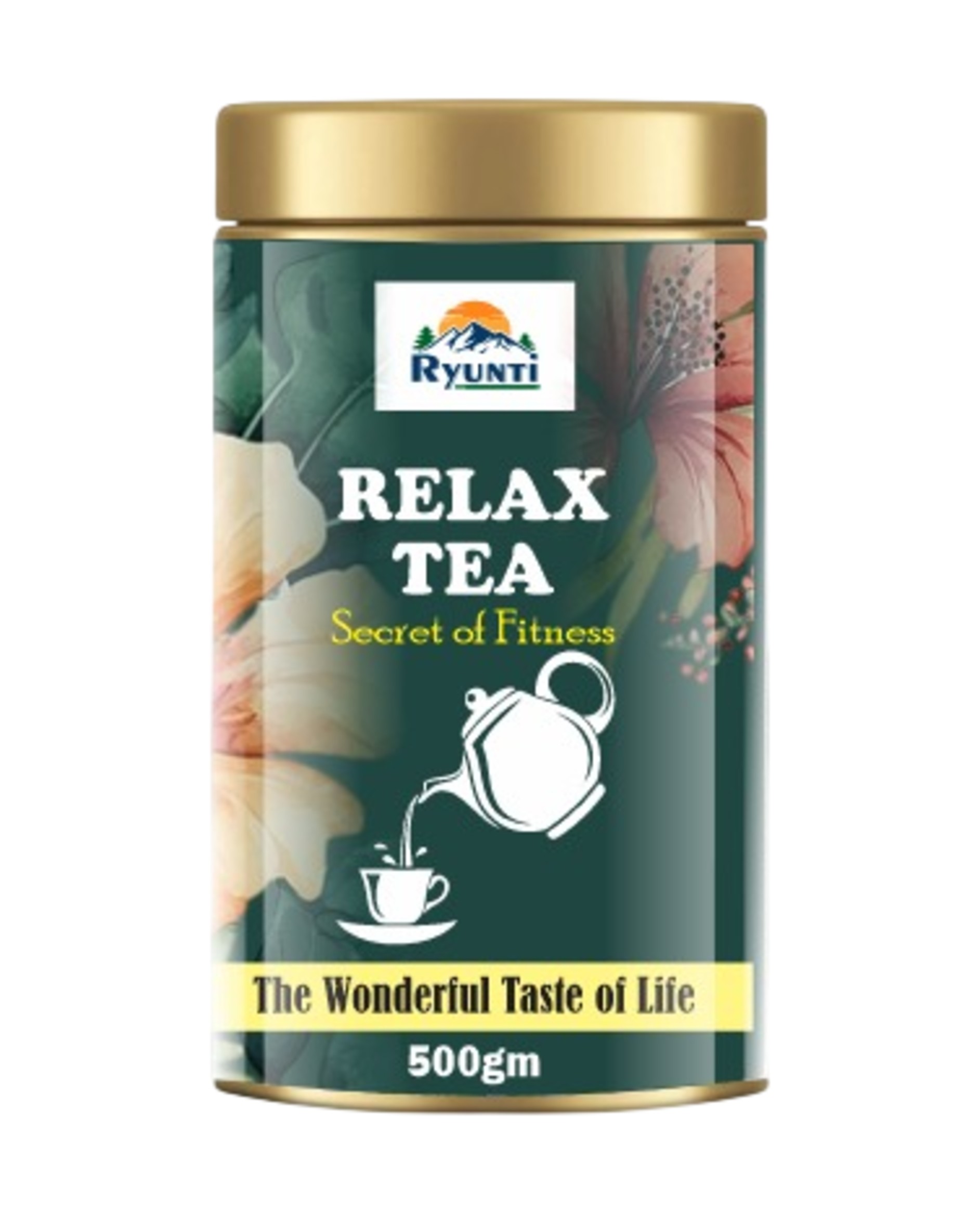 Relax Tea 500Gm - Caffeine (%): Caffeine Free Grams (G)