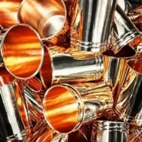 Copper glass