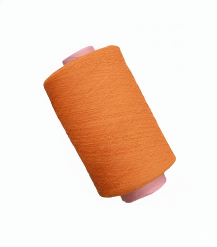 Fenta Orange Dyed Cotton Yarn