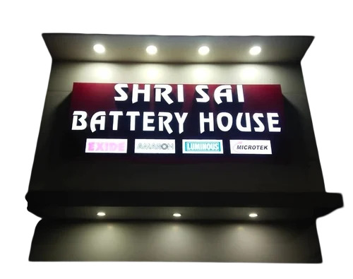 LED 2D Letter Sign Board