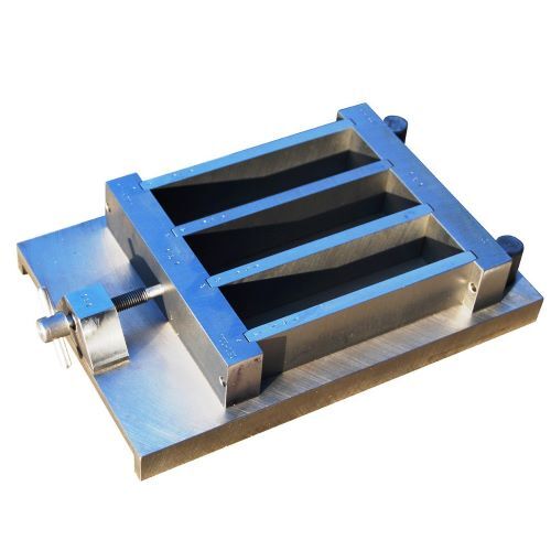 Pu Prism Mould Three Gang - Color: Blue