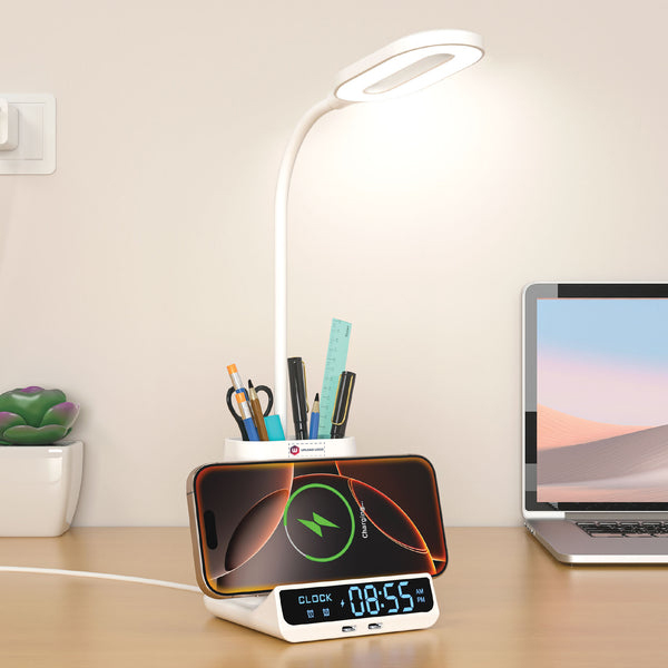 Xech Quest Ultra Desk Lamp With Mobile Stand & Digital Clock