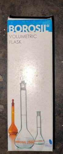 Borosil volumetric flask