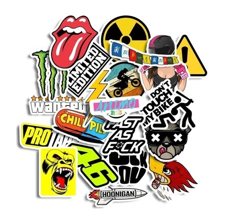 Customized Bike Stickers