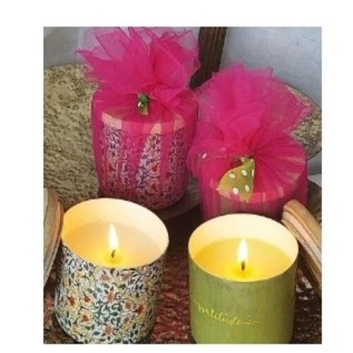 Metal Candle Tins
