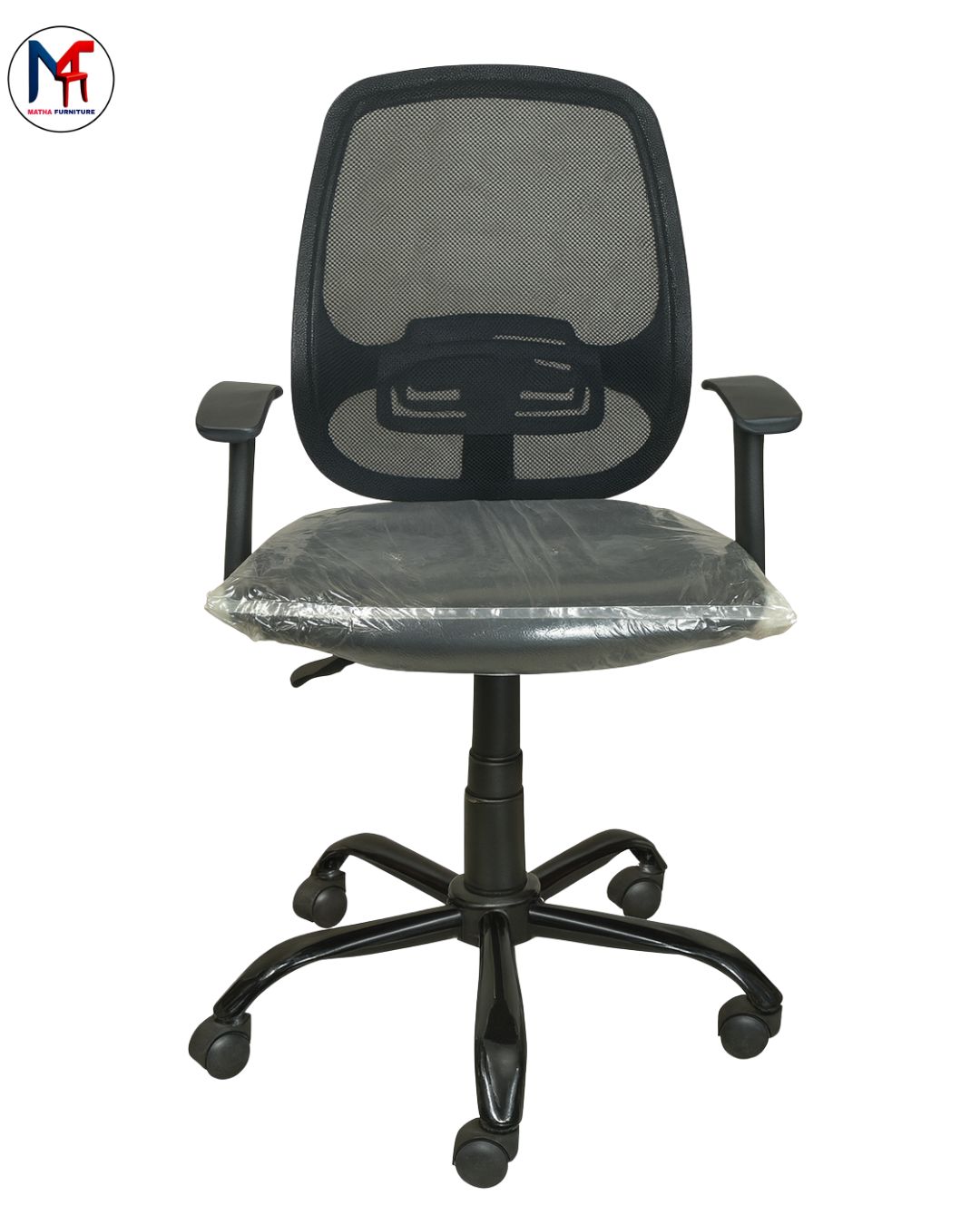 Office Revolving Chair With Lumber Support - Assembly: No Assembly Required