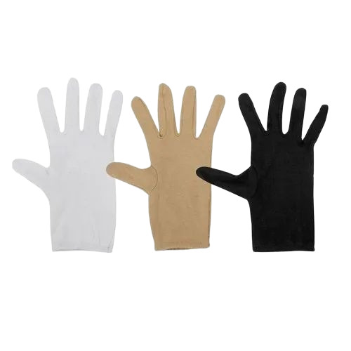 Plain Cotton Hand Gloves
