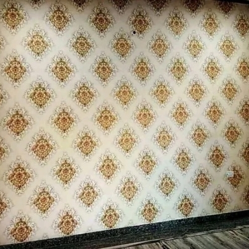 Pvc Royal Pattern Wallpaper