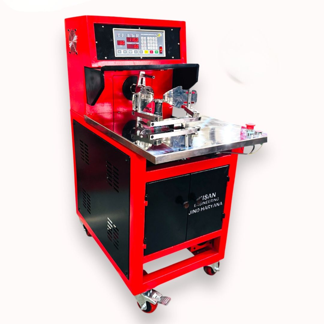 Automatic Ceiling Fan Winding Machine - Kij 150 (Cnc Stator Rewinder) - Color: Red