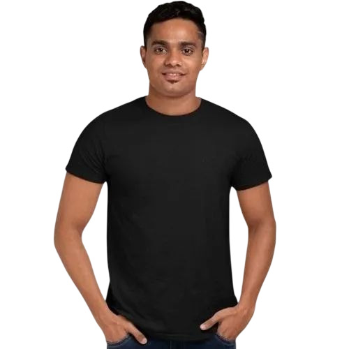 Black Cotton T Shirts