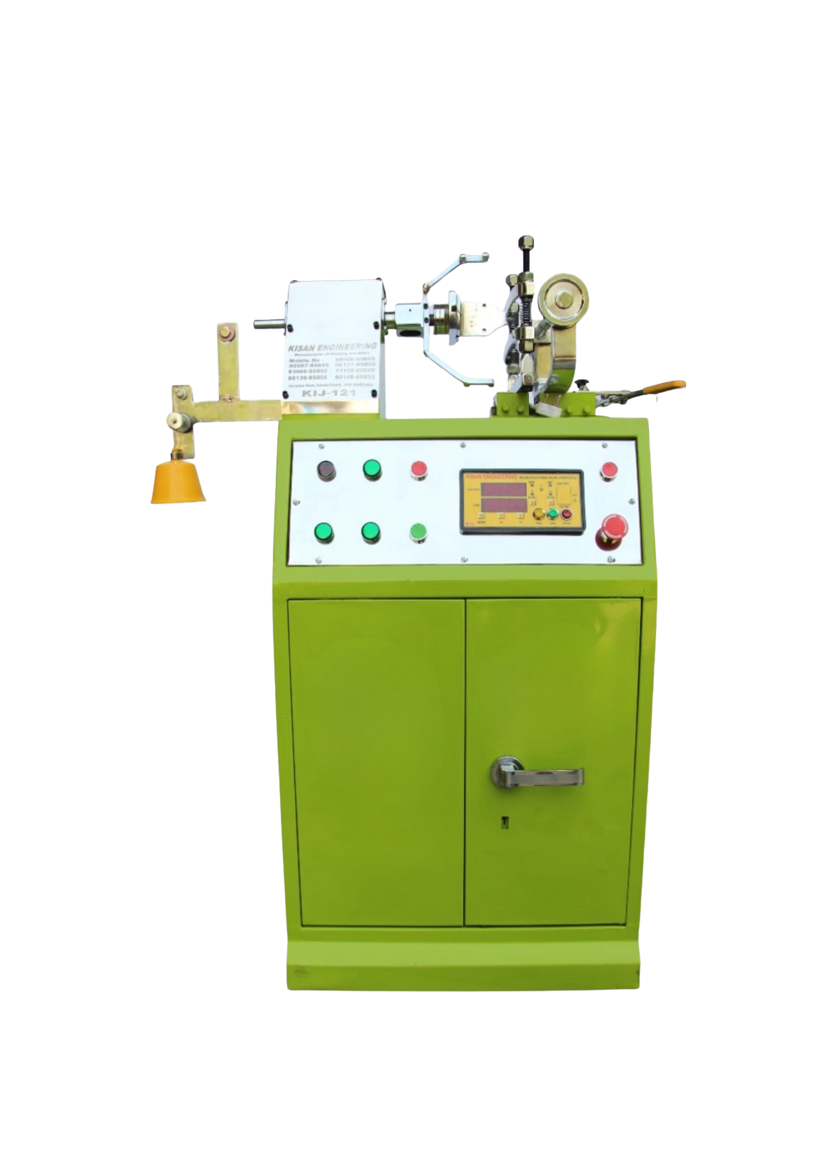 Ceiling Fan Winding Machine With Almirah - Kij 121 - Color: Red