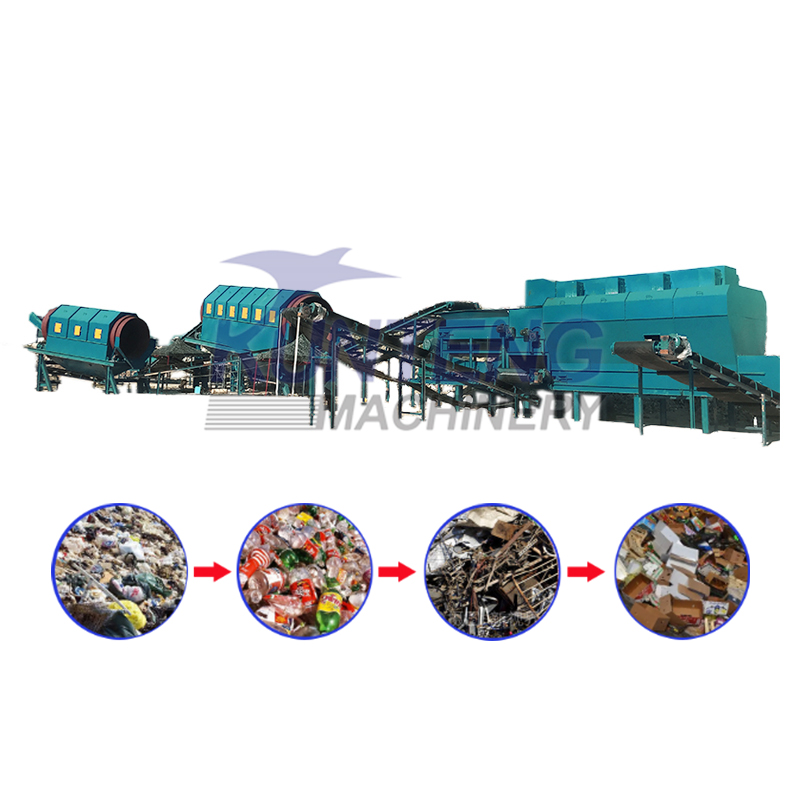 Construction Waste Screening Machine Household Waste Drum Screening Machine