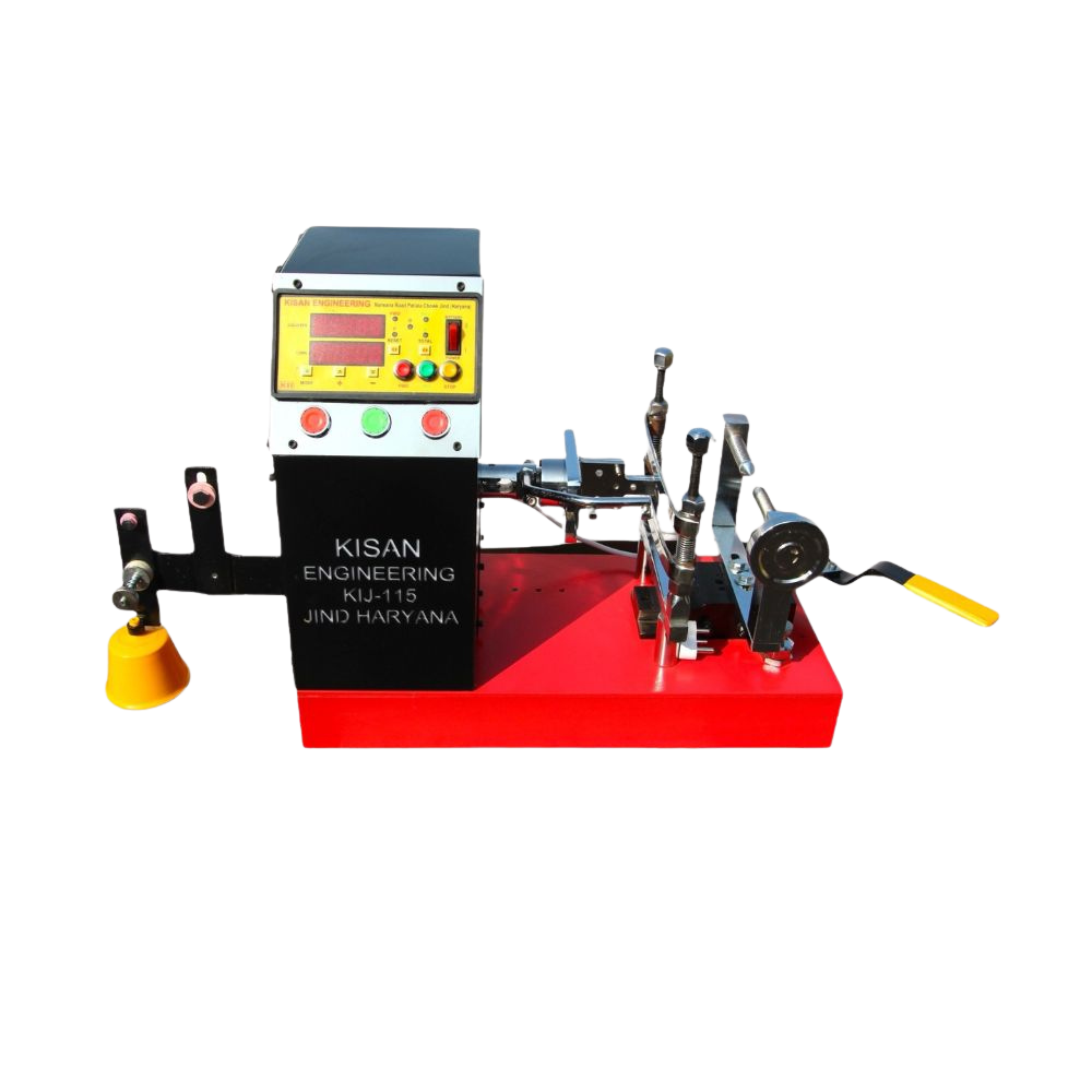 Electric Fan Winding Machine (Fixed Die & Brake System) - Kij 115 - Color: Red