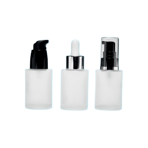 Frosted Glass Bottle