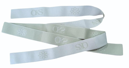 Jacquard Elastic - Color: Off White