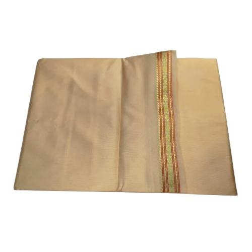 Premium Men Silk Dhoti - Silk Brown Plus Size | Anti Wrinkle Cool Dry Cool Pass High Design
