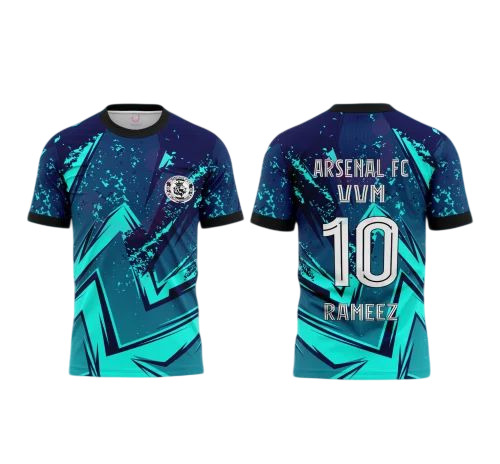 Printed Polyester T Shirt