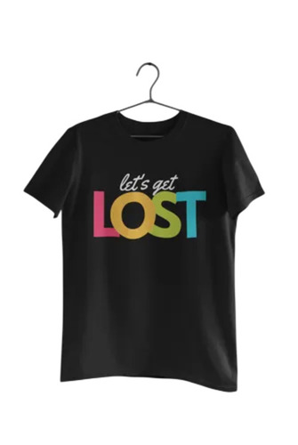 Round Neck Printed T Shirt