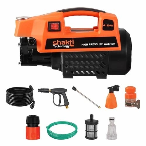 S3 High Pressure Car Washer - Metal, 120 Bar, 1800 W, 6 L/min, 10m Hose | Electric, Garage and Service Station Use
