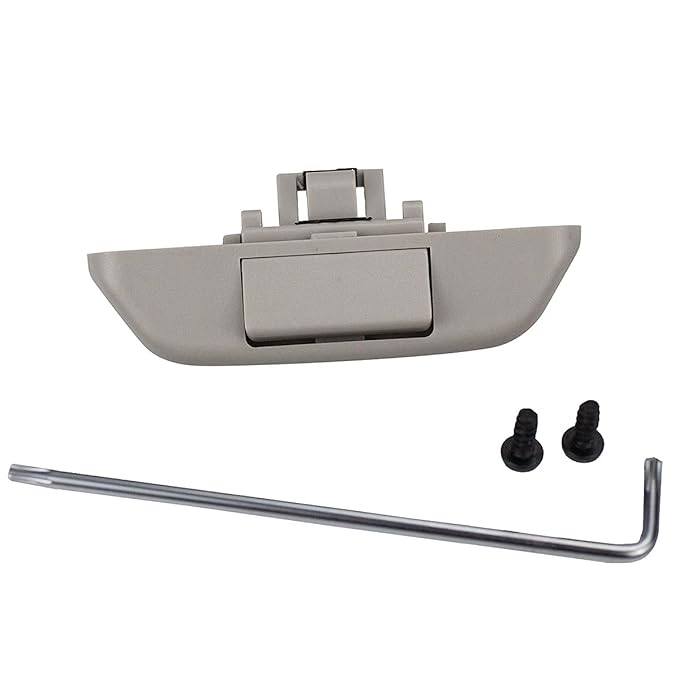 Audi Q7 Rear Curtain Lock - Color: Gray